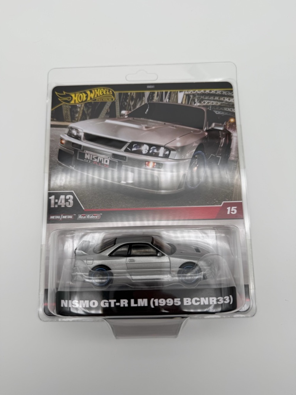 Hot Wheels NISMO GTR‑LM 1:43 Diecast Car 1995 | Silver/Black | Collector NWT